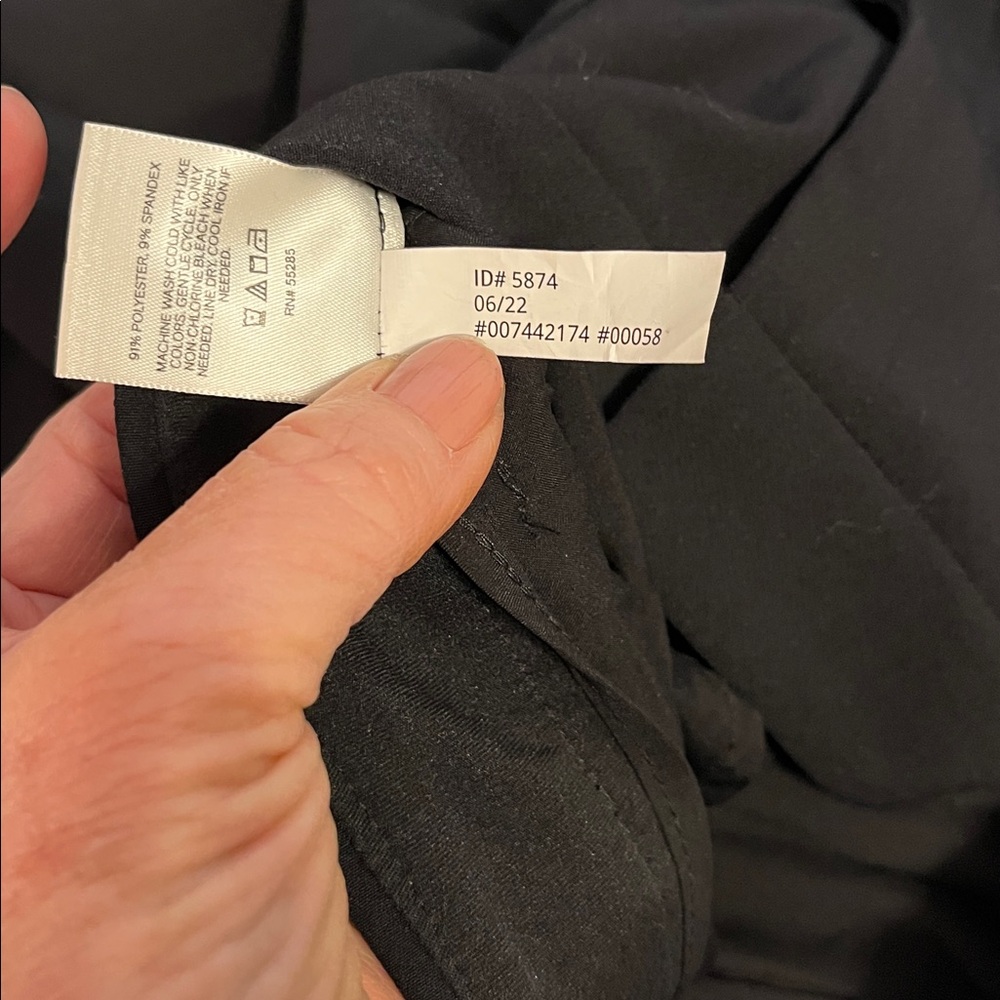 Express Women’s Black flare leg Dress Pants 16 - Picture 4 of 5